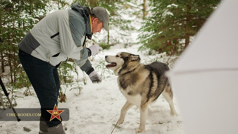 The amazing scenery, delicious pancakes, and a mischievous Malamute: how we shot “To Build a Fire.” 